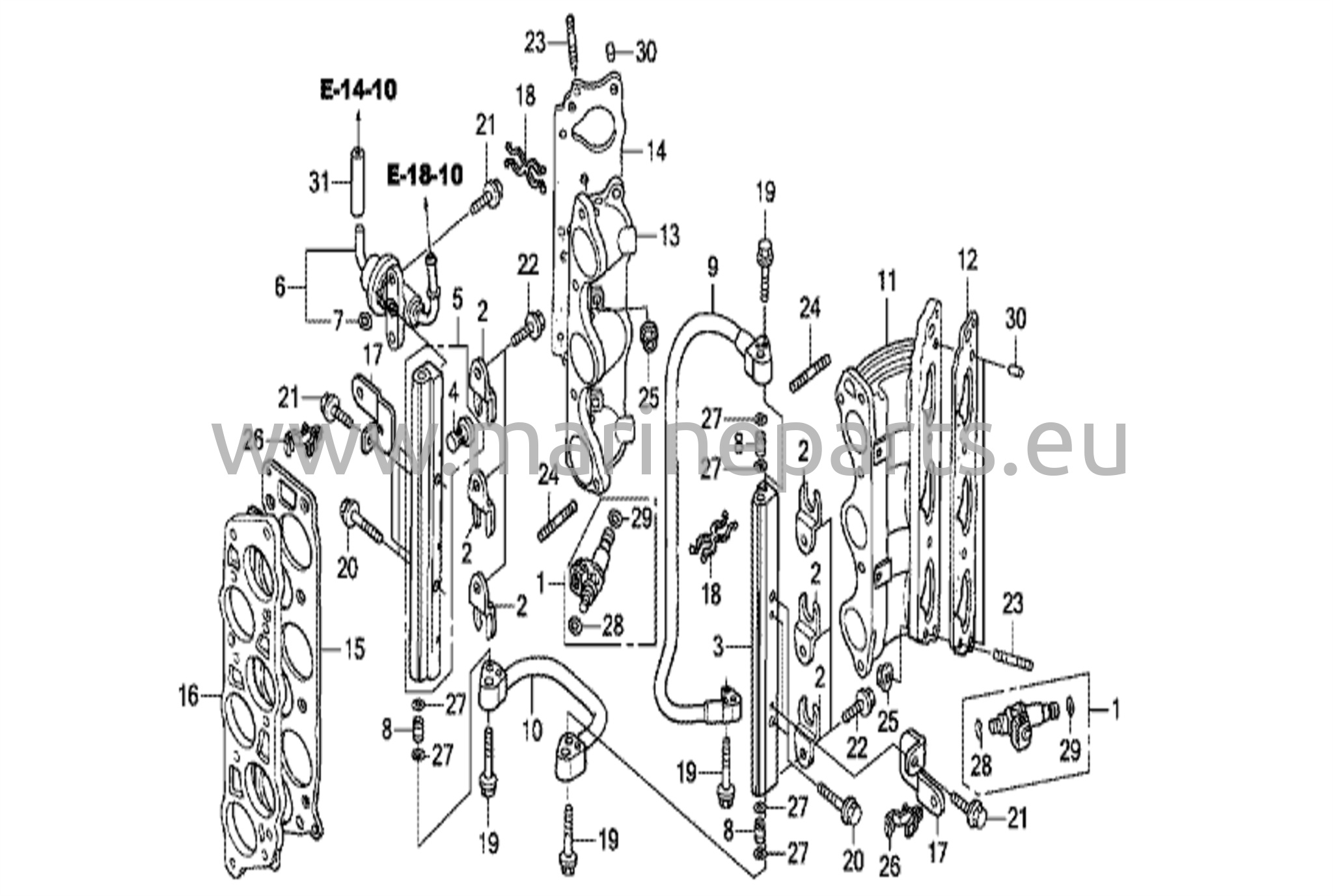 Bränslerör/injektor