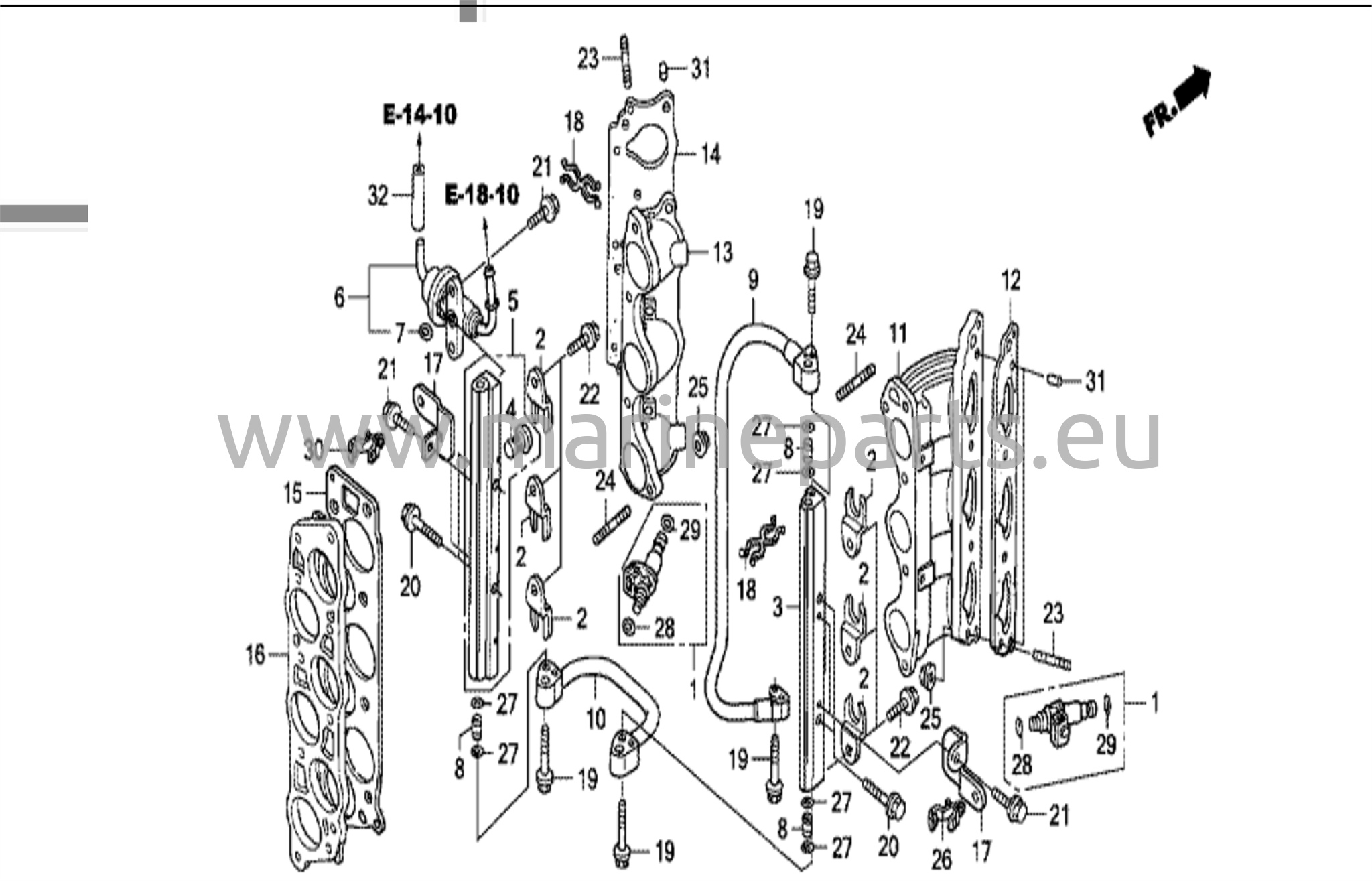 Kütuse toru/sissepritse