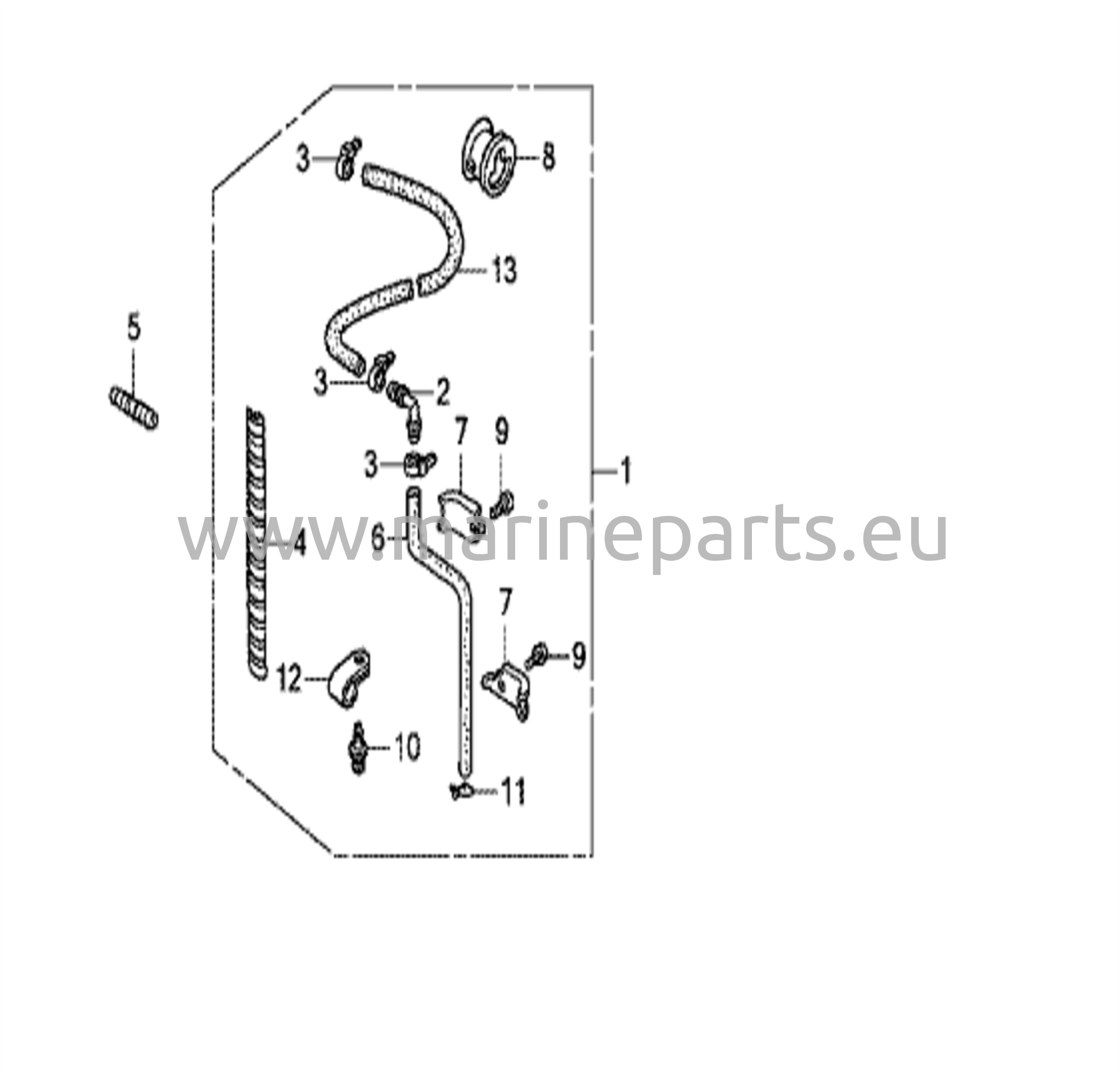 Nopeusanturin putkisarja