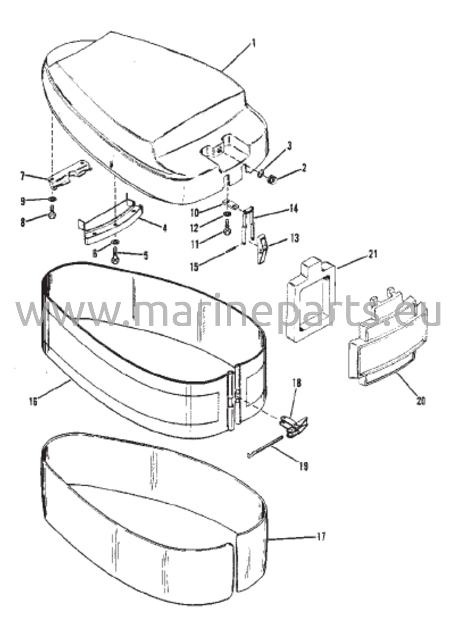 Top Cowl and Cowling