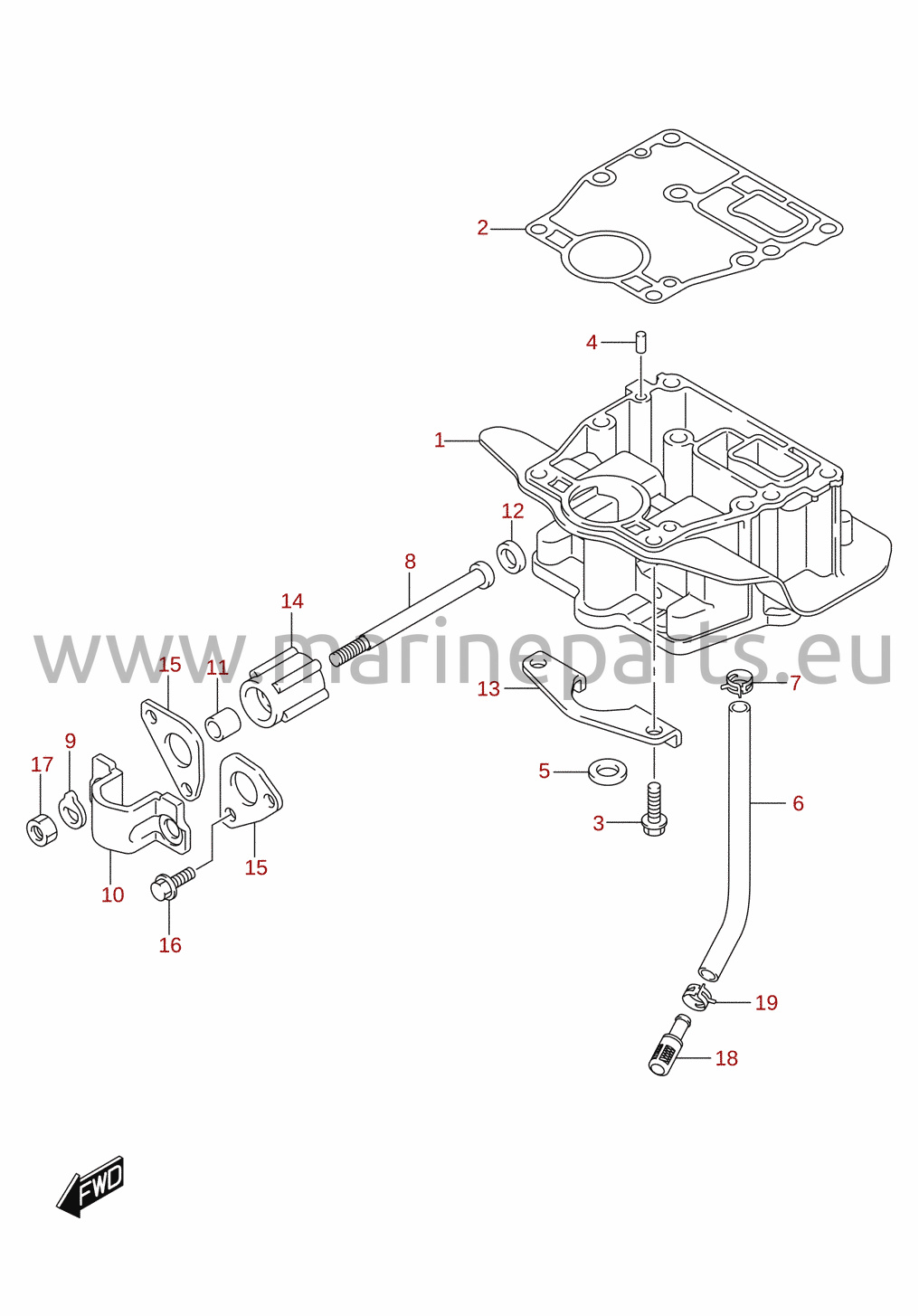 Soporte del motor