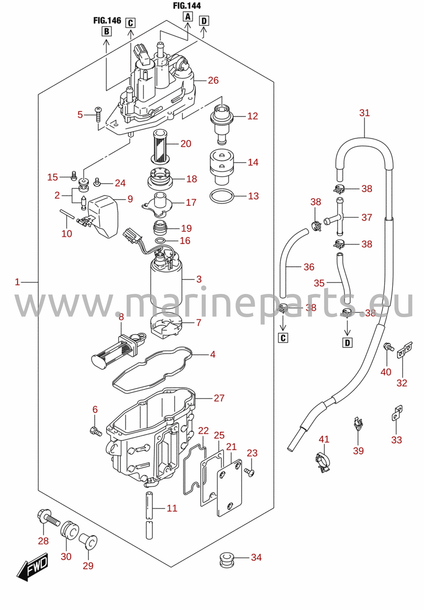 Separator para goriva