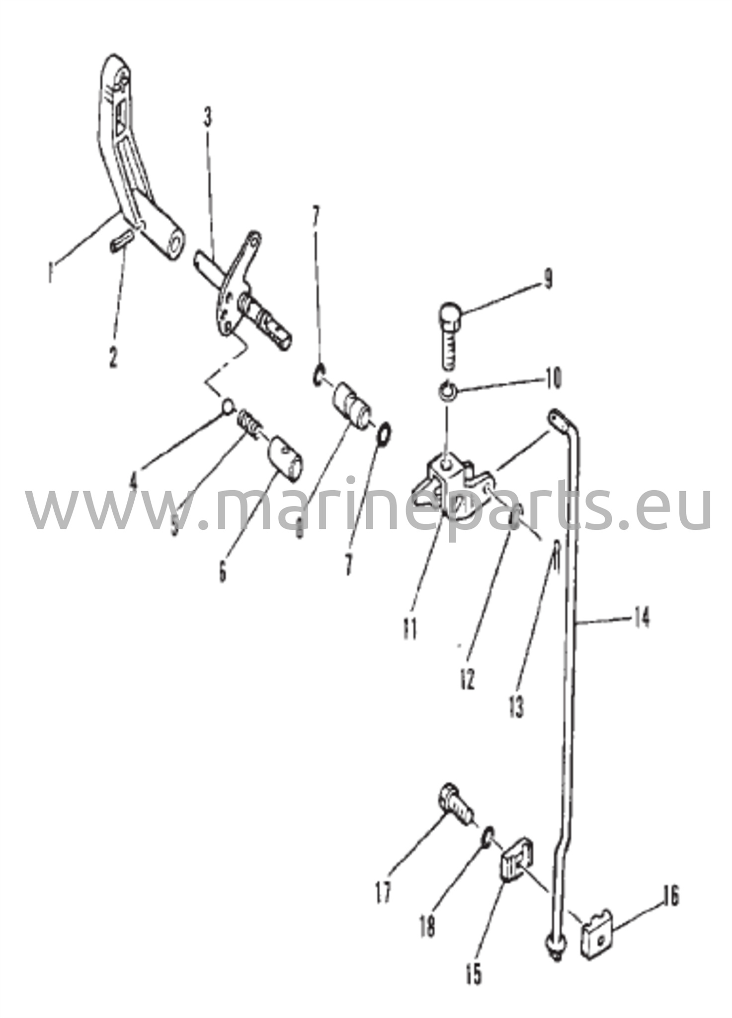 Gear shift linkage 