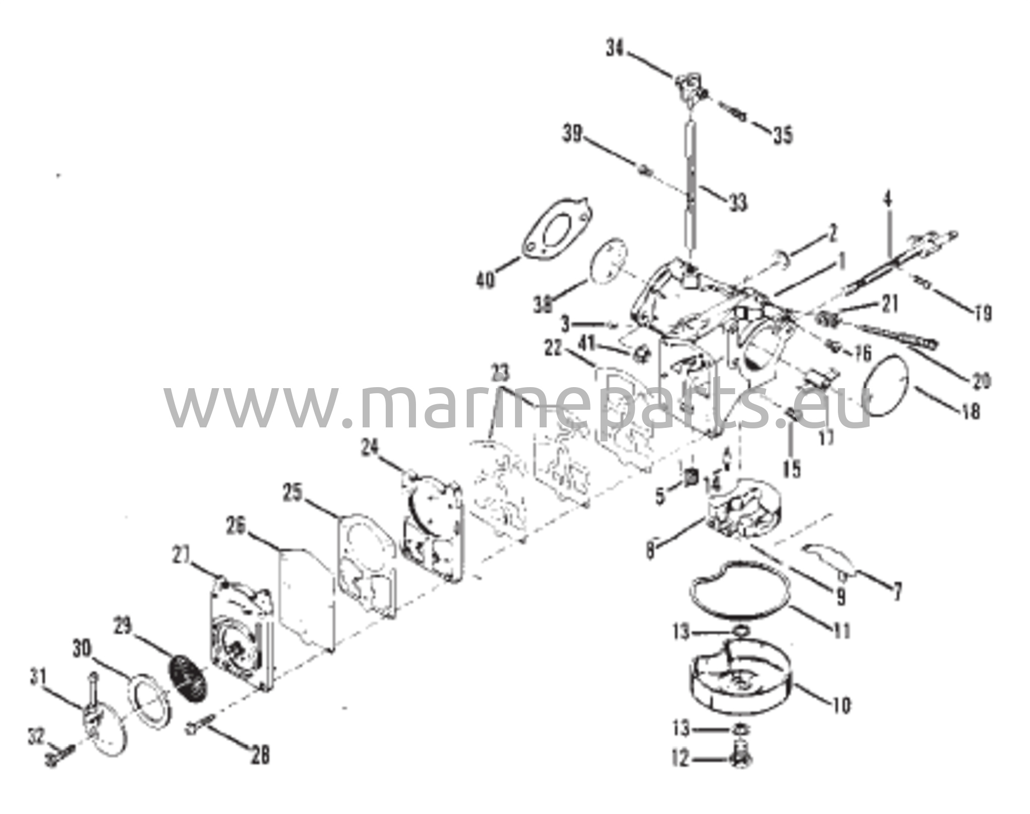Carburetor Assembly (Walbro) 