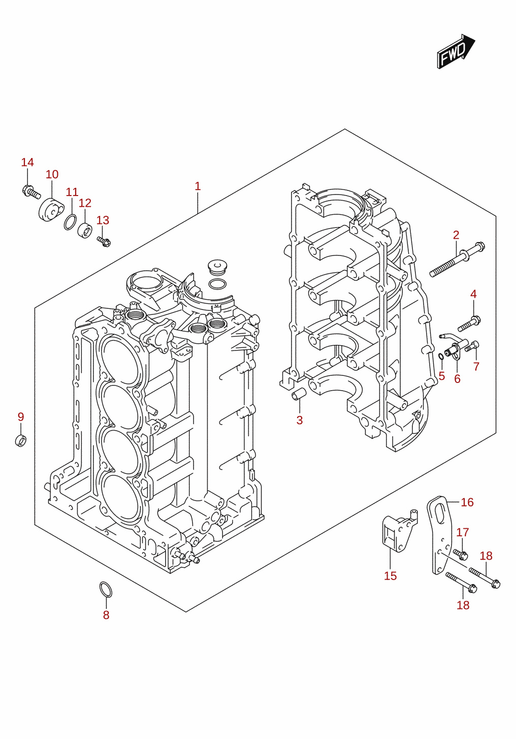 Zylinderblock