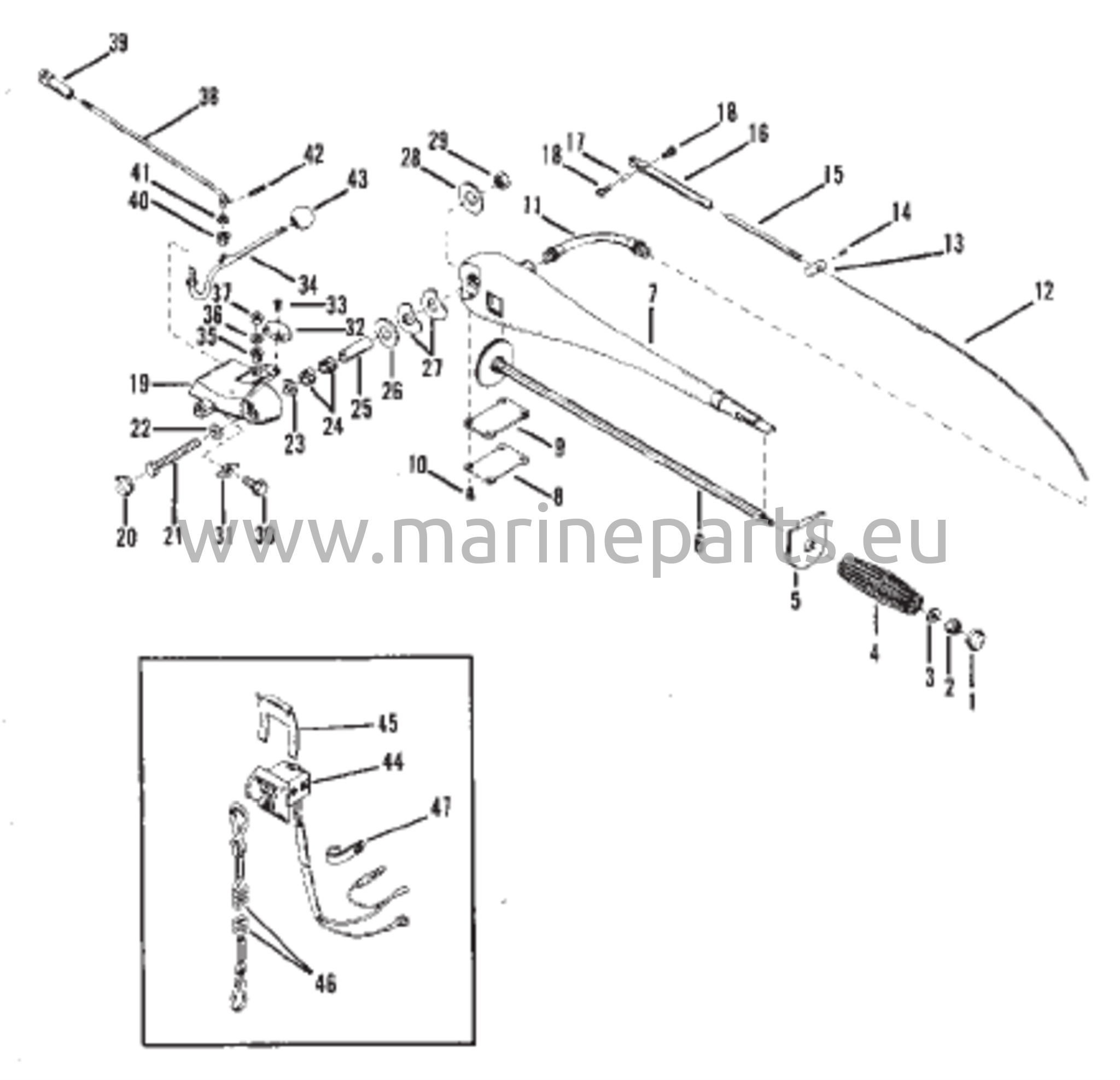 Ohjaustangon kokoonpano
