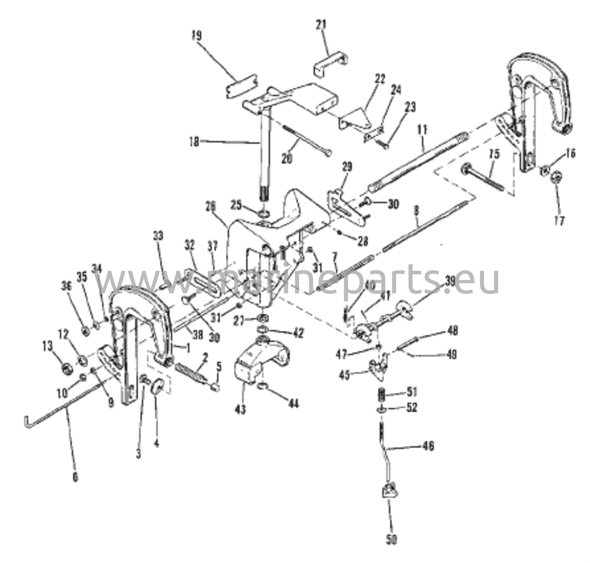 Clamp/Swivel Bracket (Short)(Long-0C159199 And Below(NPT) 
