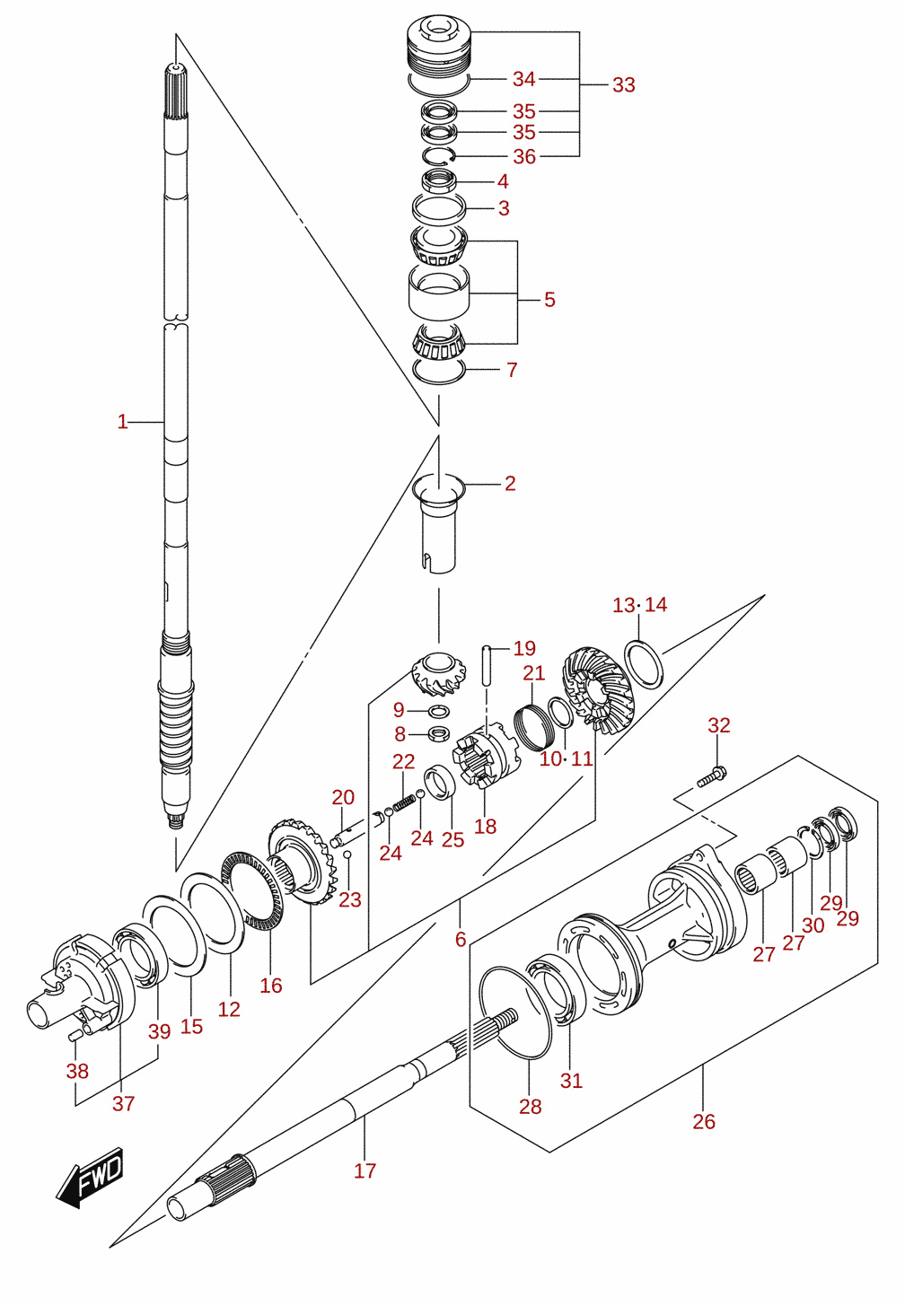 Transmission (DF200T)