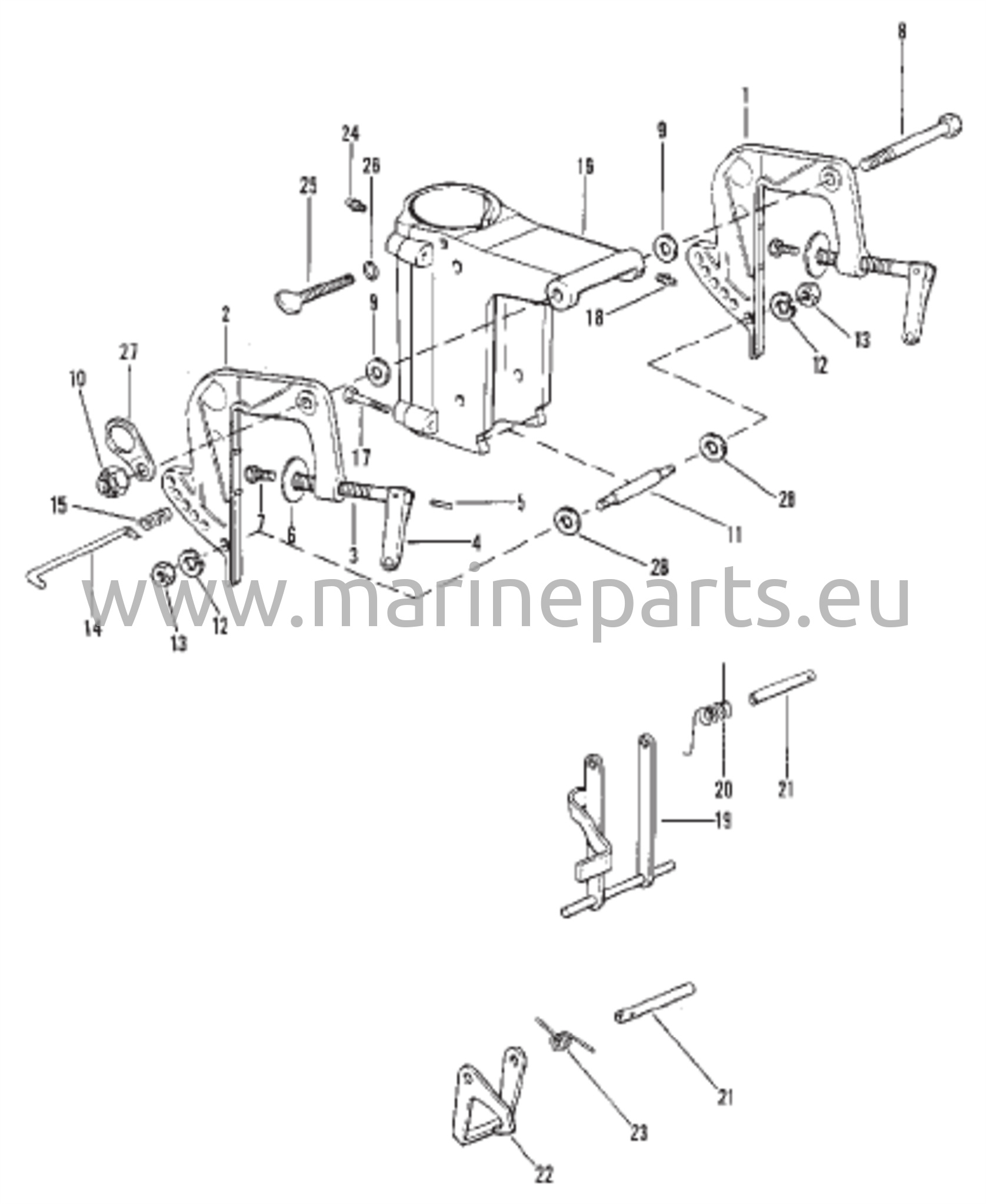 Clamp and Swivel Bracket 