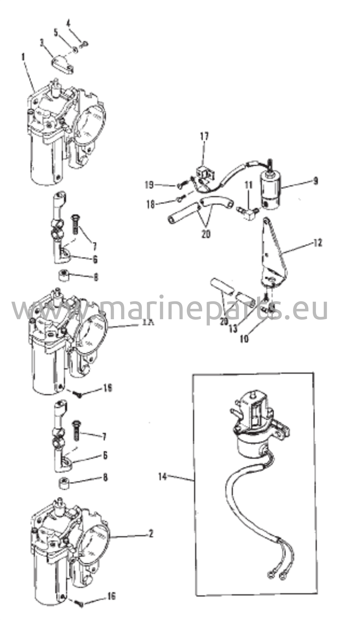 Kaasukarja ja rikastinventtiili