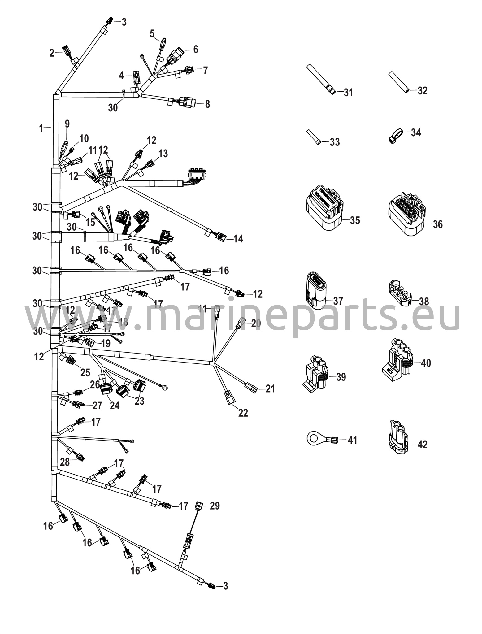 Sähköjohtosarjan päät