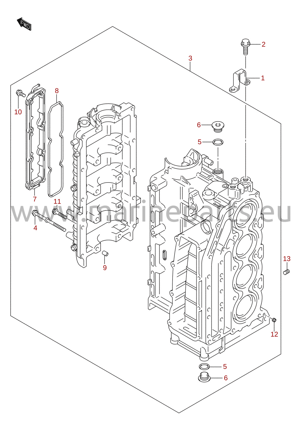 Cylinder block