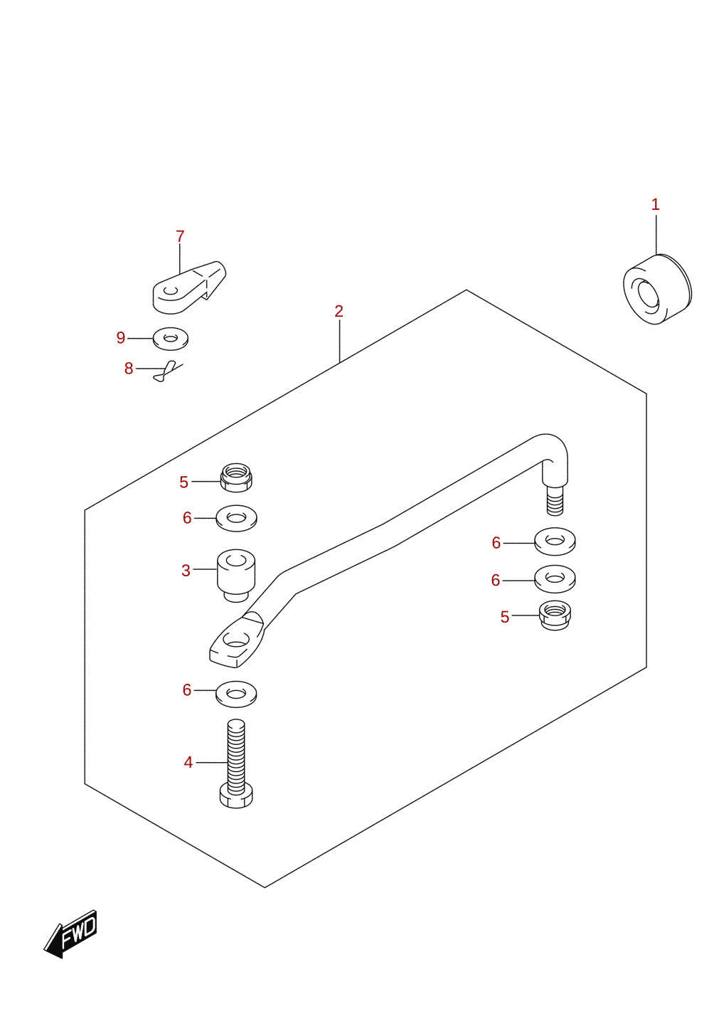 Drag link (DF90A)
