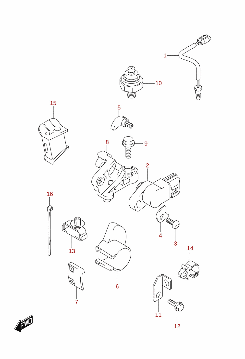 Andur (DF40AST, DF50AVT, DF50AVTH, DF60A, DF60ATH, DF60AVT, DF60AVTH)