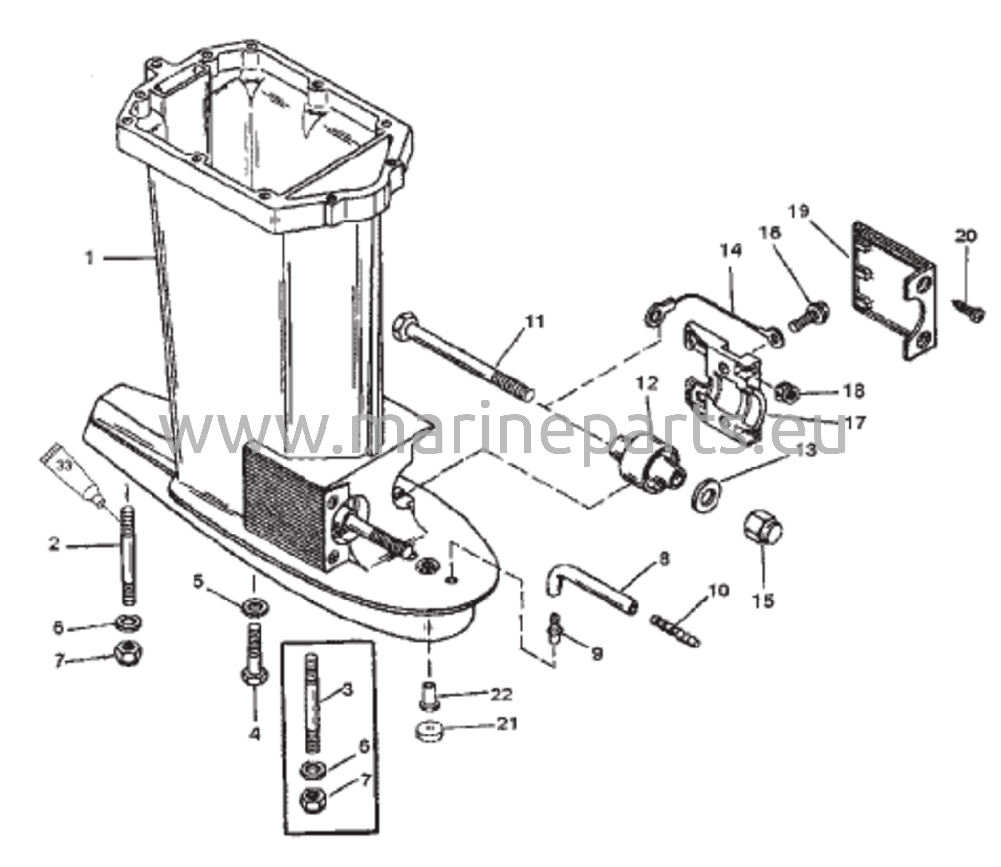 Sylinterilohko ja kampikammio