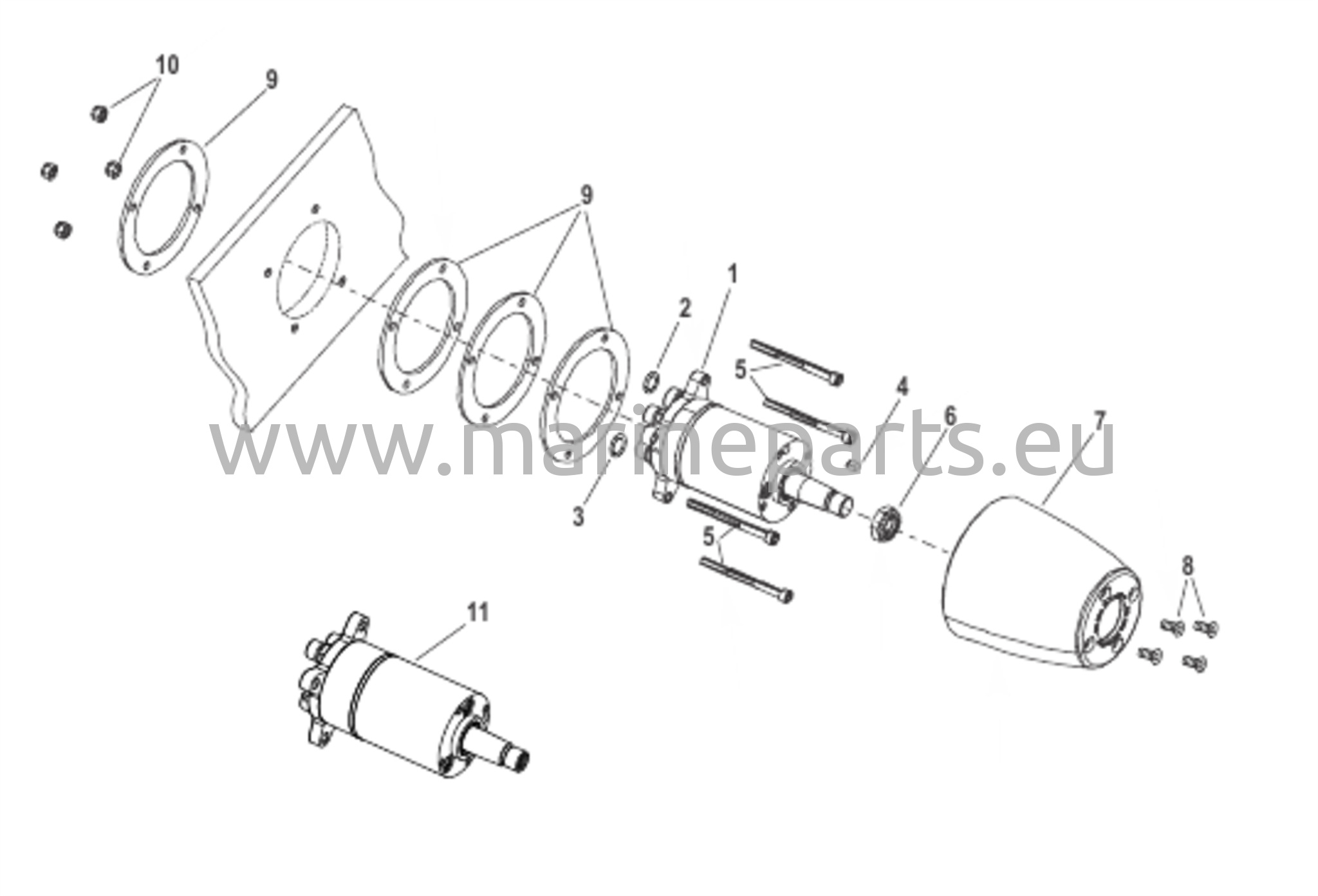 Styrningssats - Standard (892557A02, 892380A02, 892558A02)