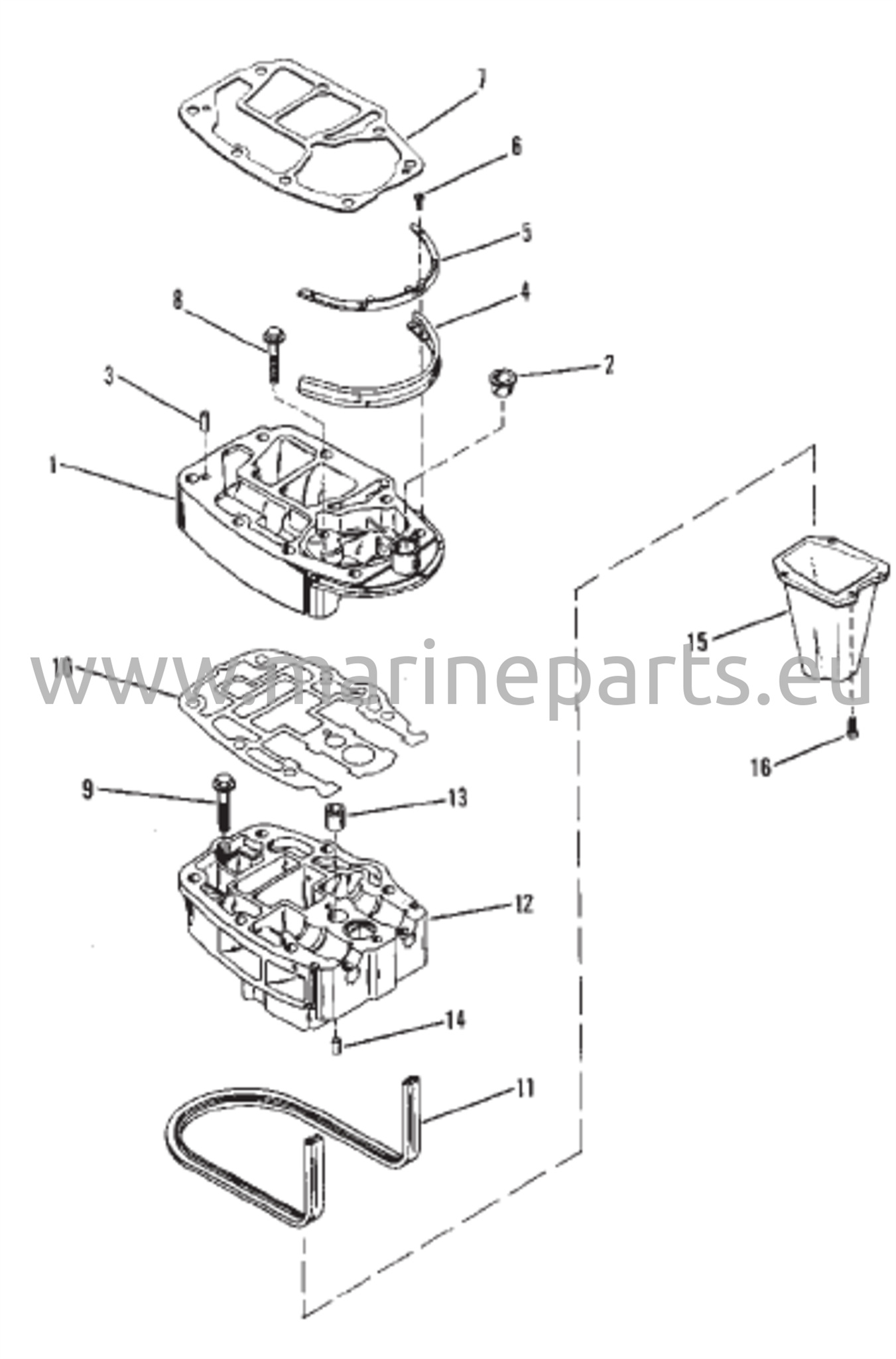 Pakoputken jatkolevy