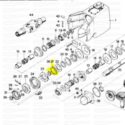 Hõõrdeplaat, välimine ketas, MerCruiser ja BMW Z-drive jaoks