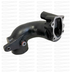 Väljalasketoru Volvo Penta TAMD22-seeriale, koos sisevälise paigaldusega