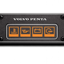 Moottorin varoitusohjauspaneeli Volvo Penta -meridieselmoottoreihin