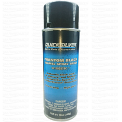 Spray Paint Quicksilver Mercury/MerCruiser Phantom Black