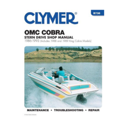 OMC Cobra ahtrimootori käsiraamat: 1986-1993