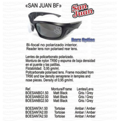 SUNGLASSES SAN JUAN PC 1.50 MB GREY