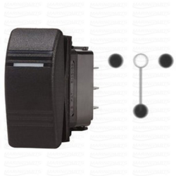 Switch Contura SPDT (ON)OFF(ON)Black