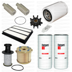 Hoolduskomplekt Volvo Penta D6 diiselmootoritele, esmaklassiline versioon, tüüp 2