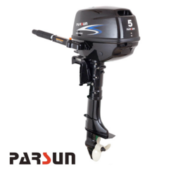 Päramootor - 5 hp, 4-taktiline Parsun, lühike võll
