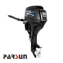 Päramootor - 9,8 hp, 4-taktiline Parsun, lühike võll