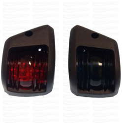 VERTIKAALSE NAVIGATSIOONITULEDE PAAR MUST - LED