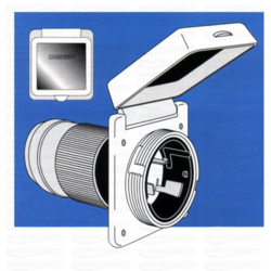 Toitepistik 50 A 125 V 3C