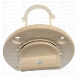 Põhjakork koos pesaga, valge