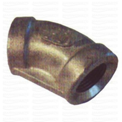 45-kraadine üleminek/põlv AISI 316 3/4