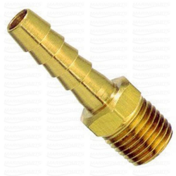 Letkuliittimet messinki 1/4 NPT x 3/8 2 kpl.