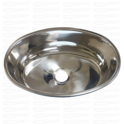 Ovaalne kraanikauss 390 x 265 äravooluga