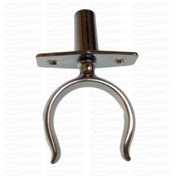 Aerutull, kroomitud messingist, koos pesaga, Ø 40 mm