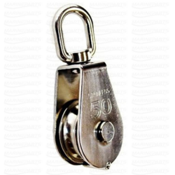 Pöörliga plokiratas - ühe rullikuga - 6 mm