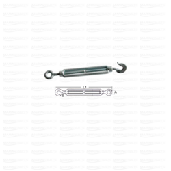 Talrep AISI316 195 mm M8 10 tk