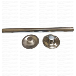 Roostevabast terasest laua jalg