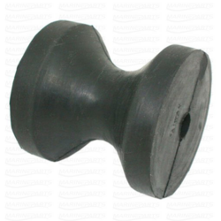 Kummist kiilurull 3 x 3"