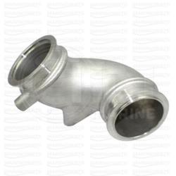 Exhaust Riser in Stainless Steel for Yanmar 6LP, 6LPA diesel engines HDI Marine Premium