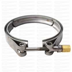 Exhaust Clamp in Stainless Steel for Volvo Penta, Yanmar diesel engines HDI Marine Premium