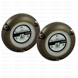 Valge veealune valgusti, kahene minipakk