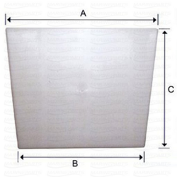 Outboard backing plate 15mm