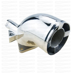Exhaust elbow for Yanmar 4LH-STE, stainless version
