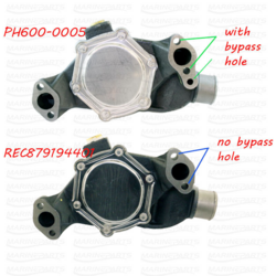 GM V6 & V8 (väike-plokk) ringluspump