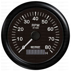 Must tahhomeeter 8000 rpm