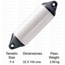 Valge vender 22 x 104